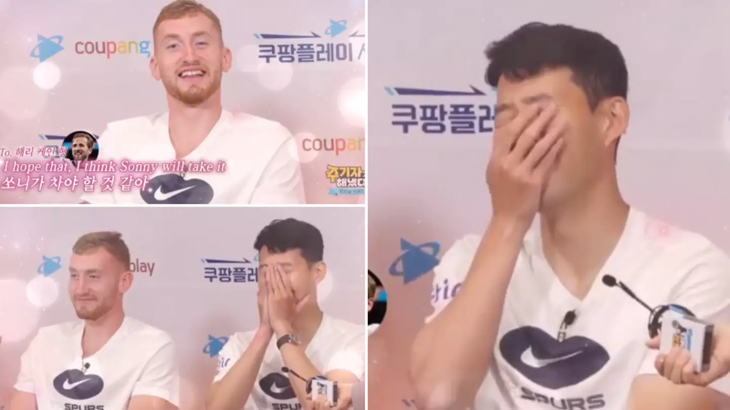 Dejan Kulusevski Hilariously Tells Harry Kane To Get Off Free-Kick's And Let Son Heung-Min Take Them