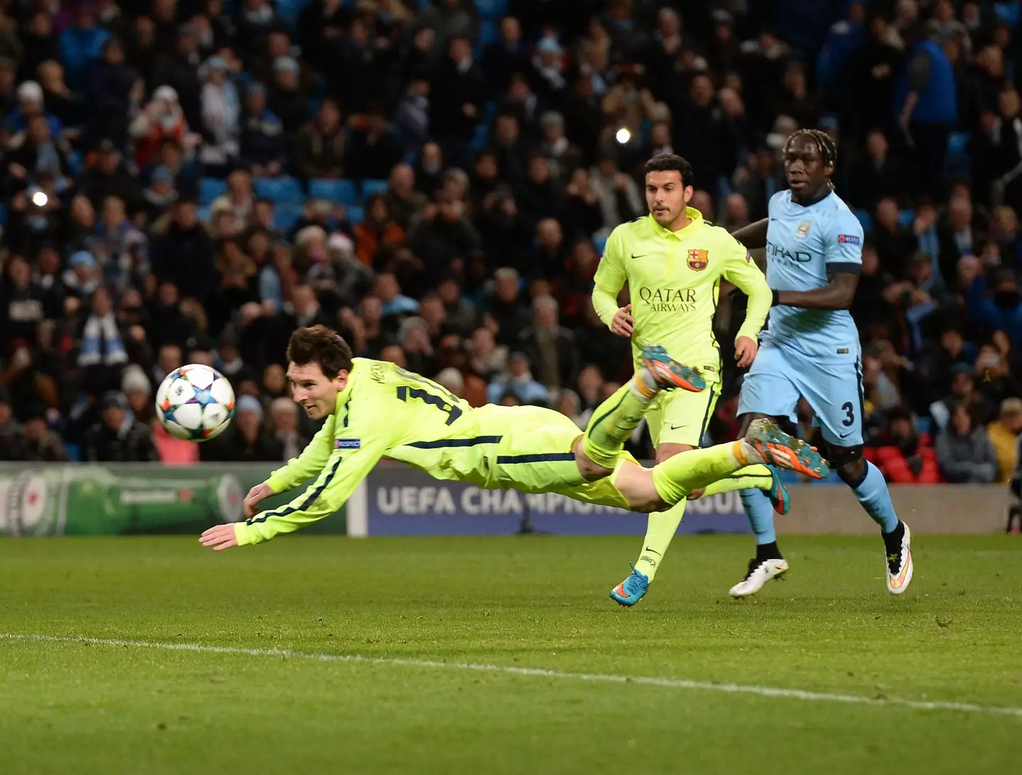 Lionel Messi could have been playing for Manchester City in the Premier League. Image: Getty