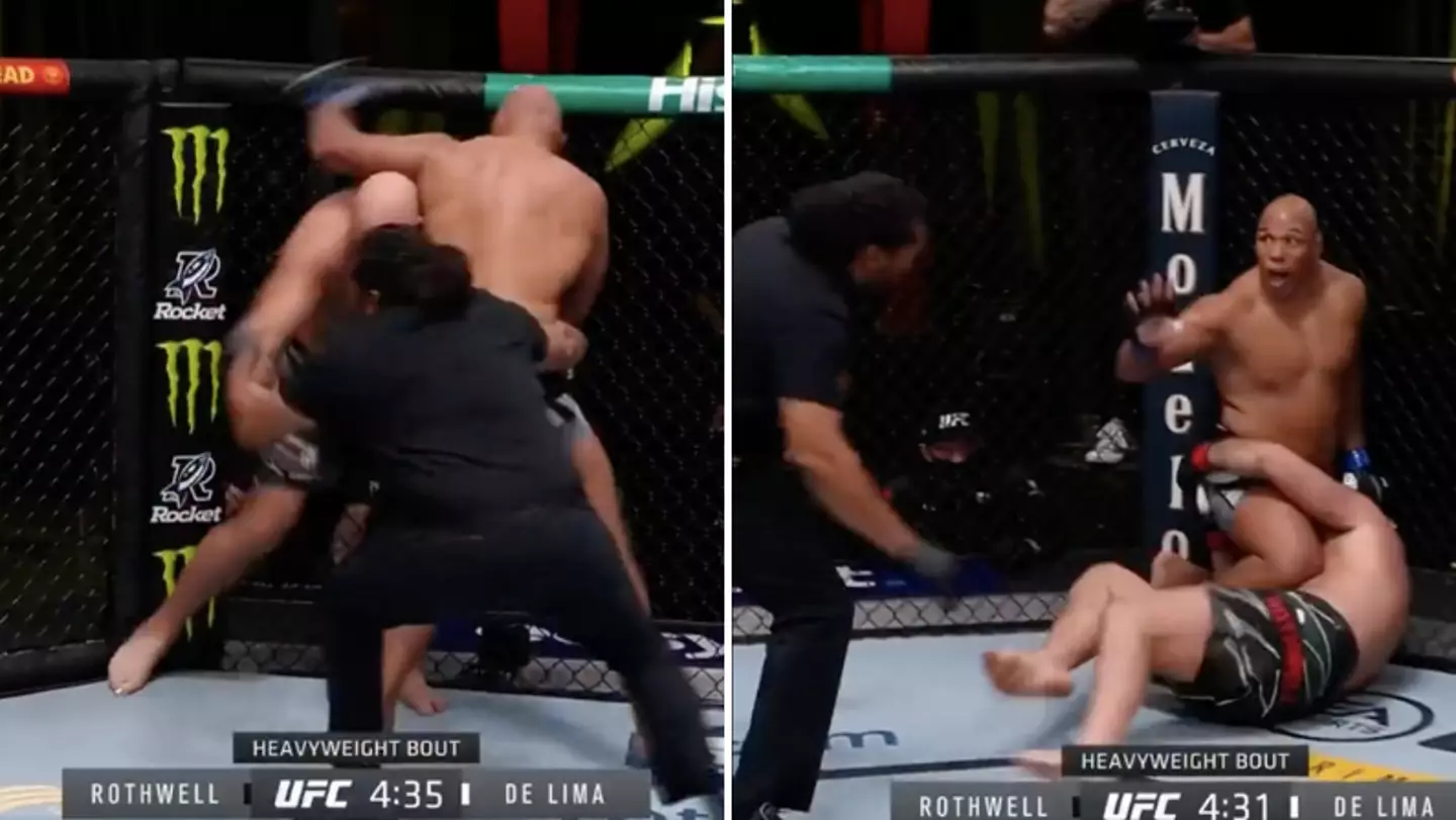 UFC Referee Herb Dean Slammed After Forgetting He Stopped Heavyweight Fight