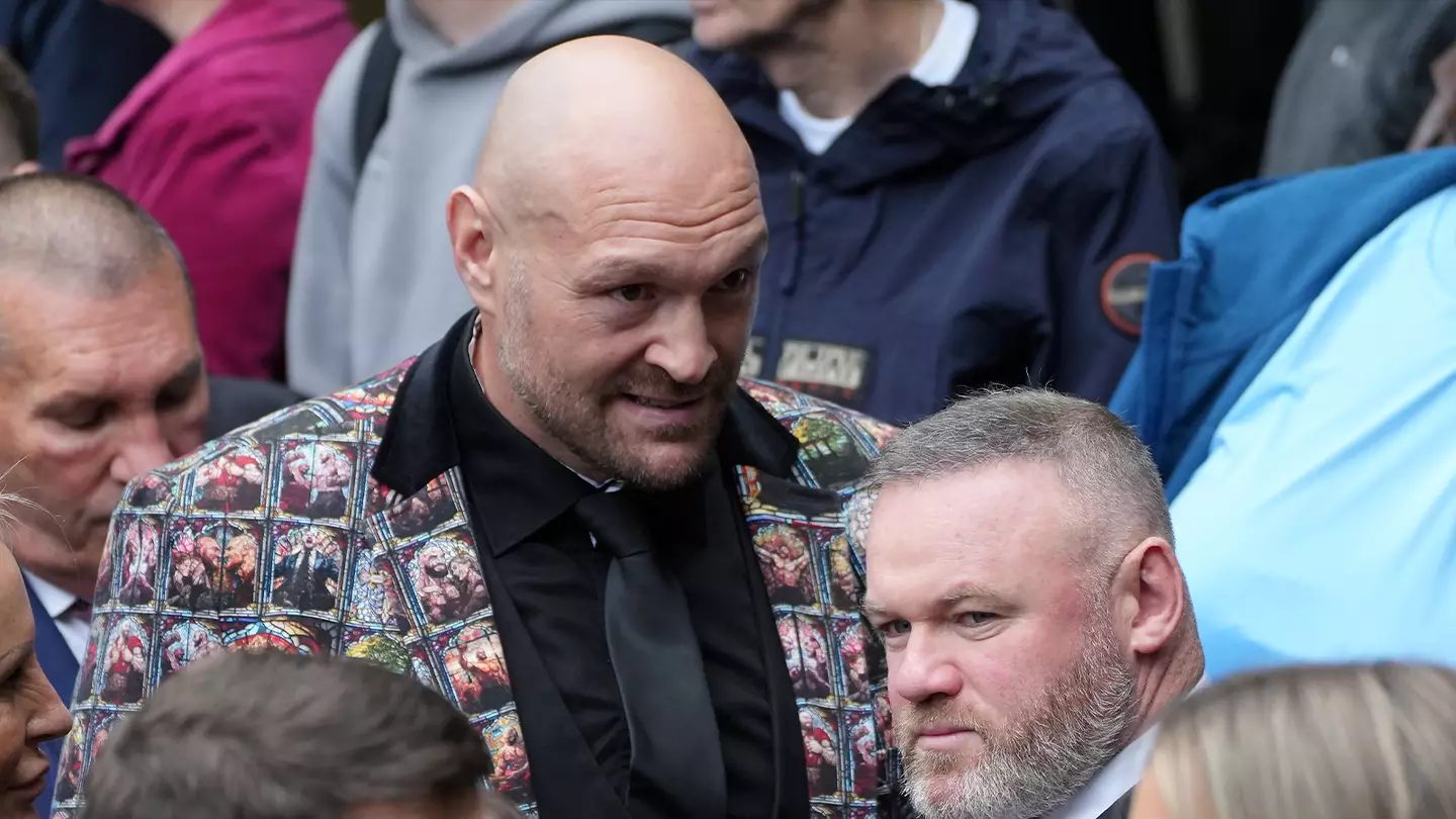 Tyson Fury Suit at Ricky Hatton Funeral Has Special Meaning as Footage Re-Emerges