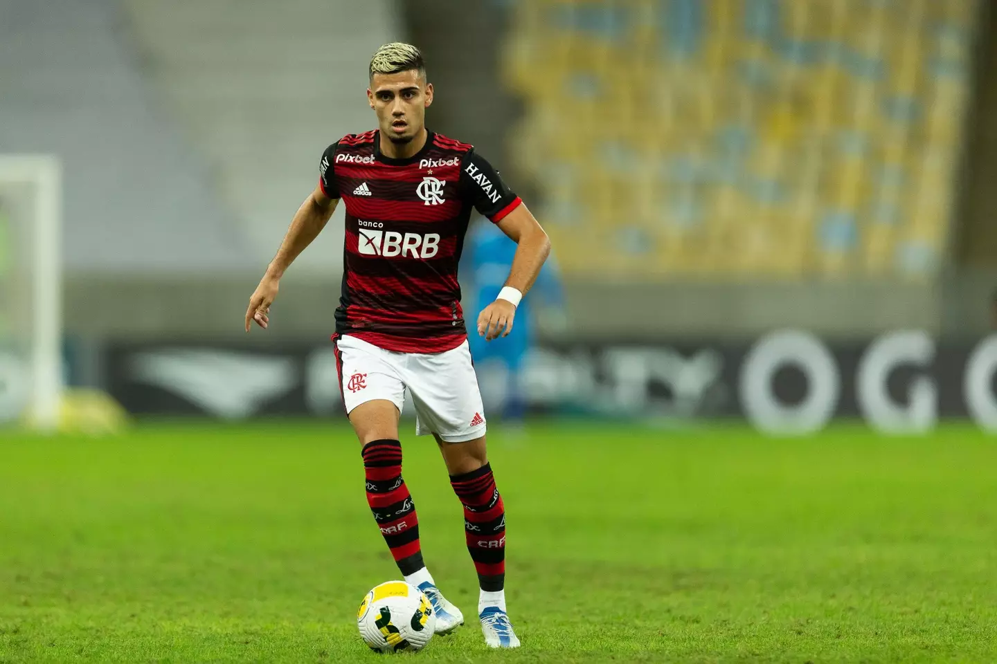 Andreas Pereira of Manchester United on loan at Flamengo (Alamy)