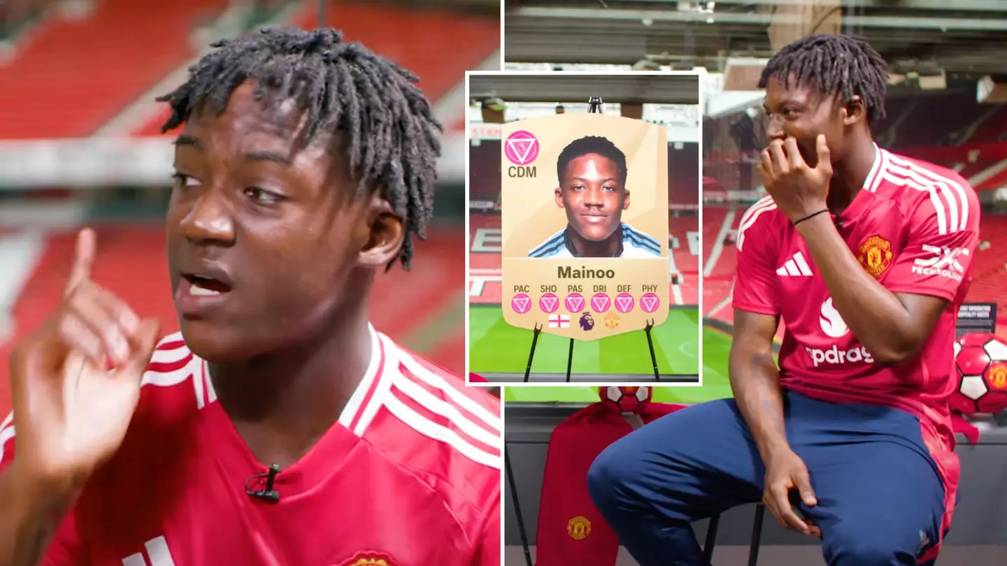 Kobbie Mainoo gives honest verdict on his surprise EA FC 25 rating as Man Utd fans claim it's 'way too low'