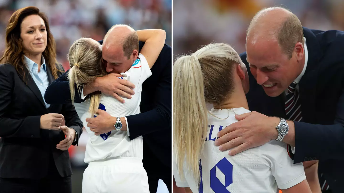 Prince William 'deliberately' broke royal protocol during England's Euro 2022 final win