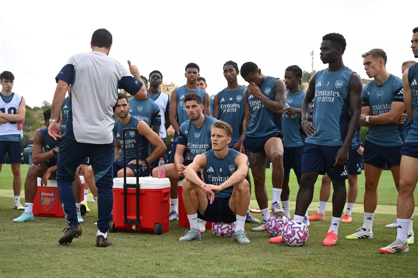 There is set to be a handful of outgoings at Arsenal on Monday. Image credit: Getty