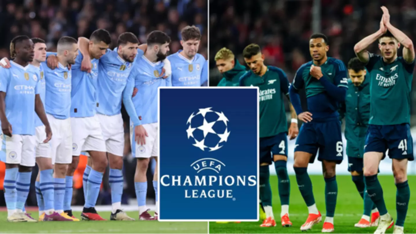 What needs to happen for England to get fifth Champions League spot after Man City and Arsenal defeats