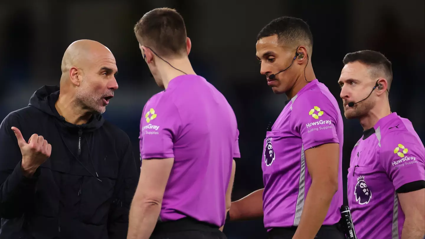 Premier League Make Decision on Referee After Pep Guardiola's Angry Outburst