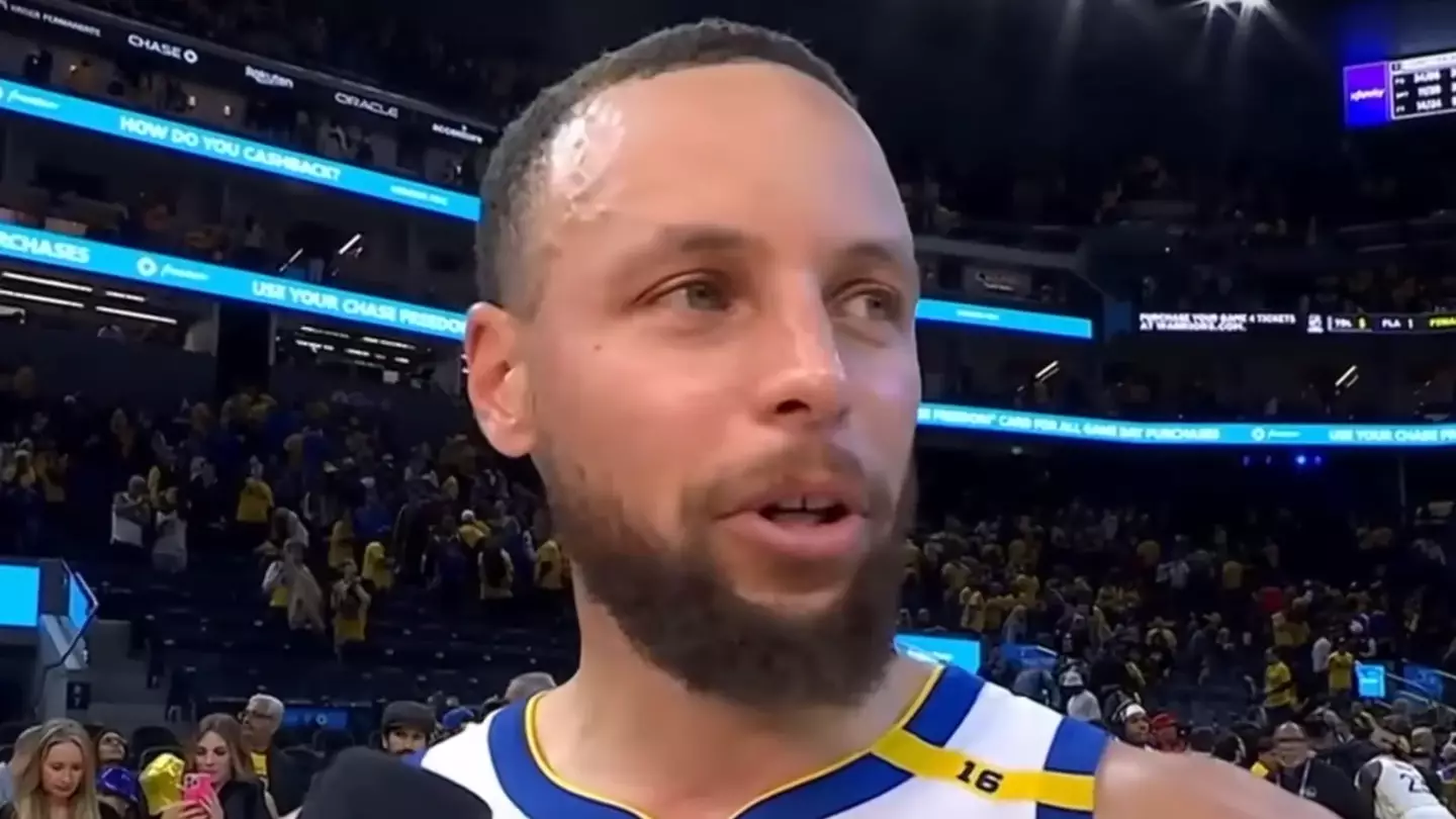 Steph Curry had zero doubts when naming the most disrespected team in NBA history