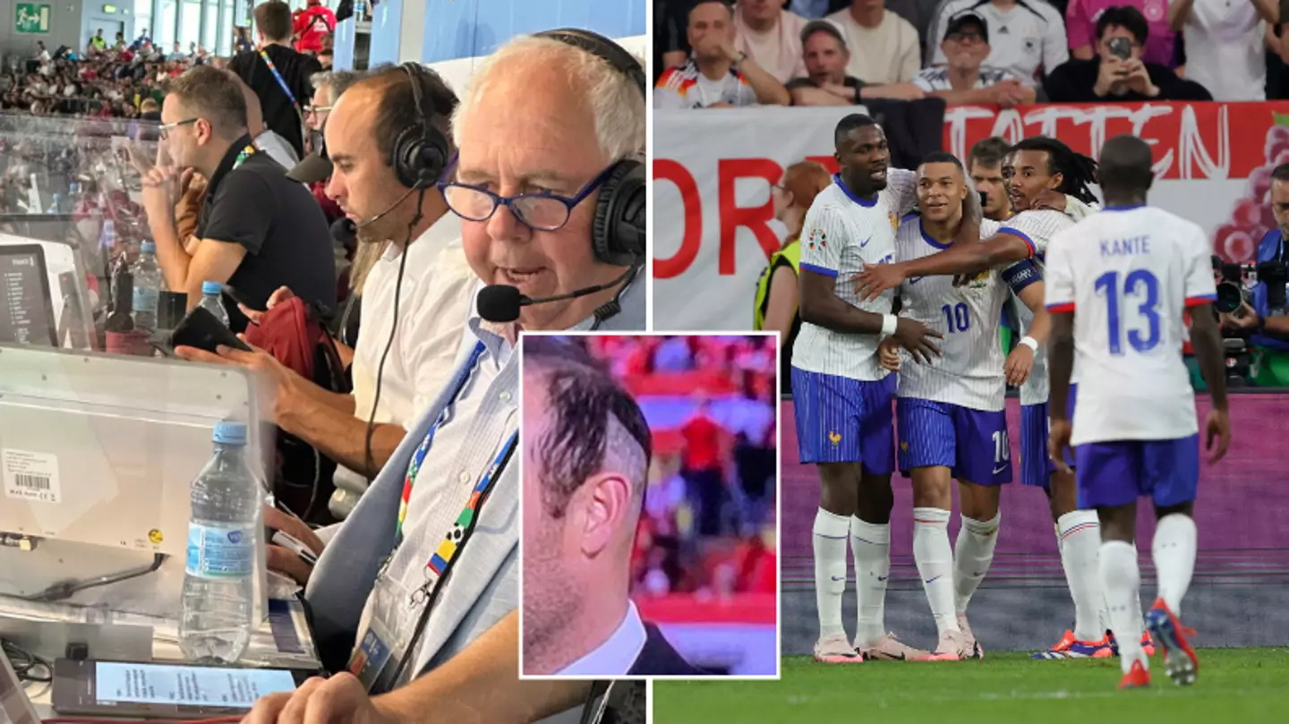 Fans stunned as ex-Premier League star looks unrecognisable with bold new look during Euro 2024 coverage