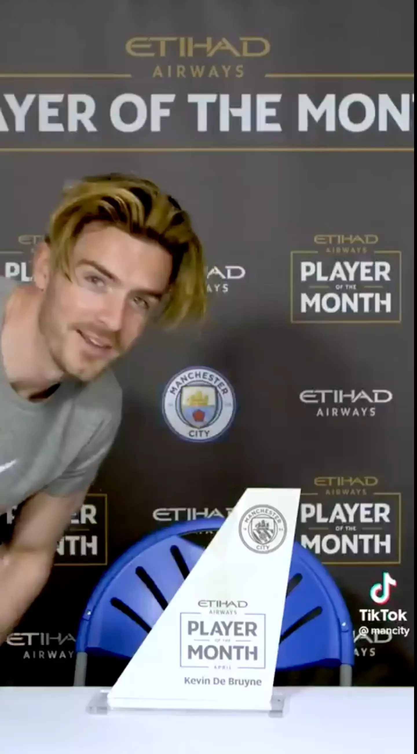 Image credit: Man City/TikTok
