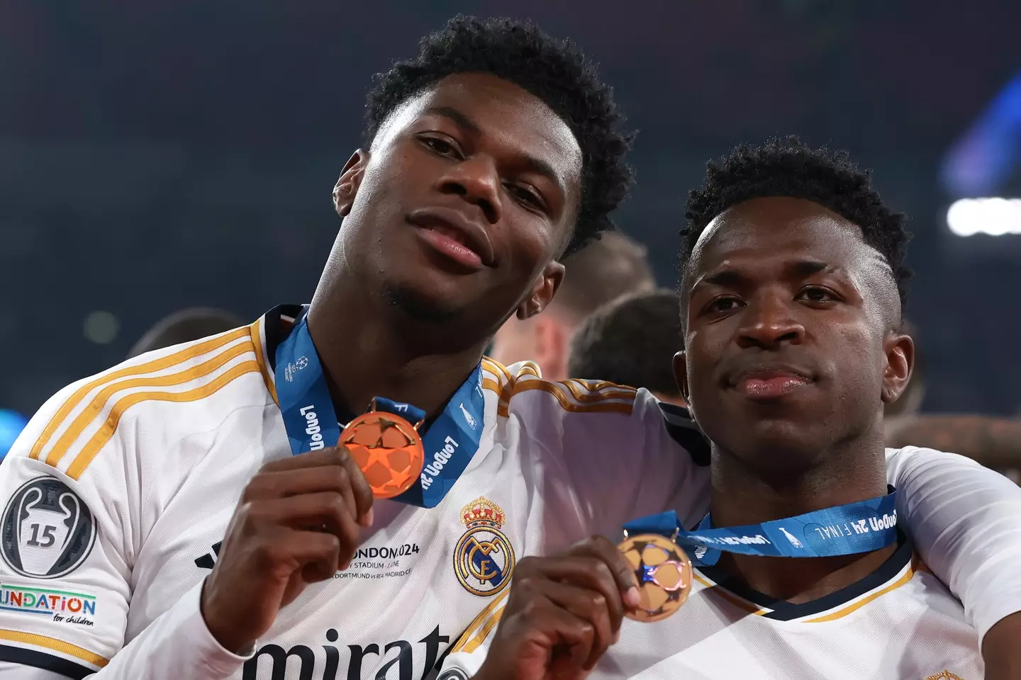 Tchouameni and Vinicius Jr- Getty