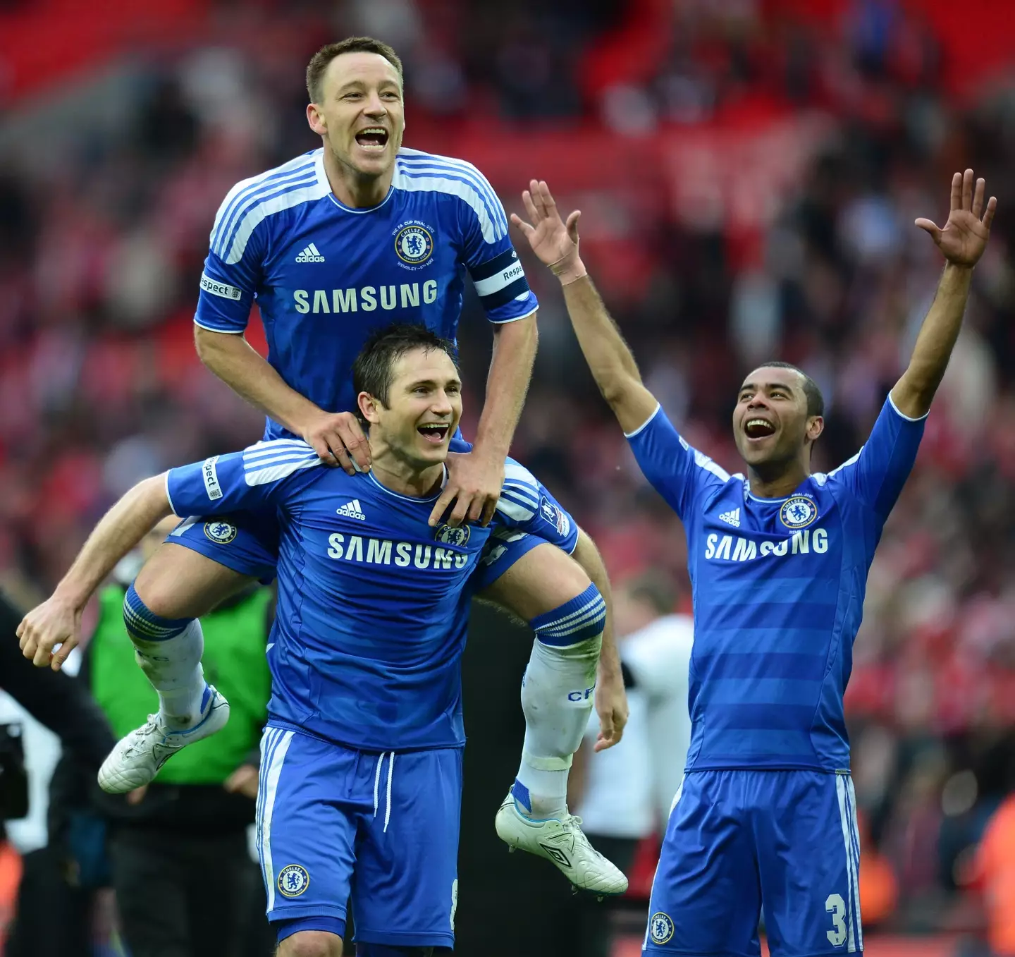 Lampard claimed it was the Chelsea trio that received the most blame (Getty)