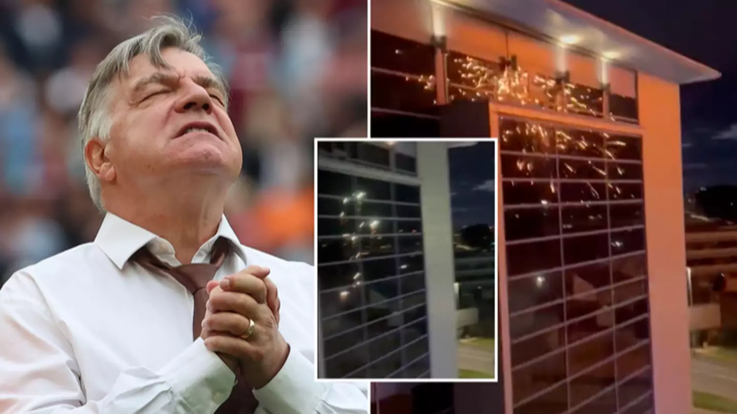 Leeds fans set off fireworks outside Tottenham's hotel at 3am ahead of Premier League clash