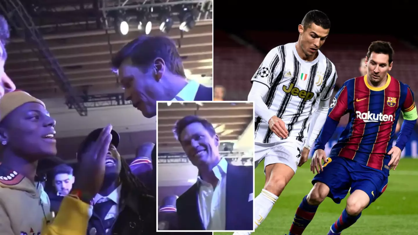 IShowSpeed asks Tom Brady to choose between Cristiano Ronaldo and Lionel Messi, gives controversial answer