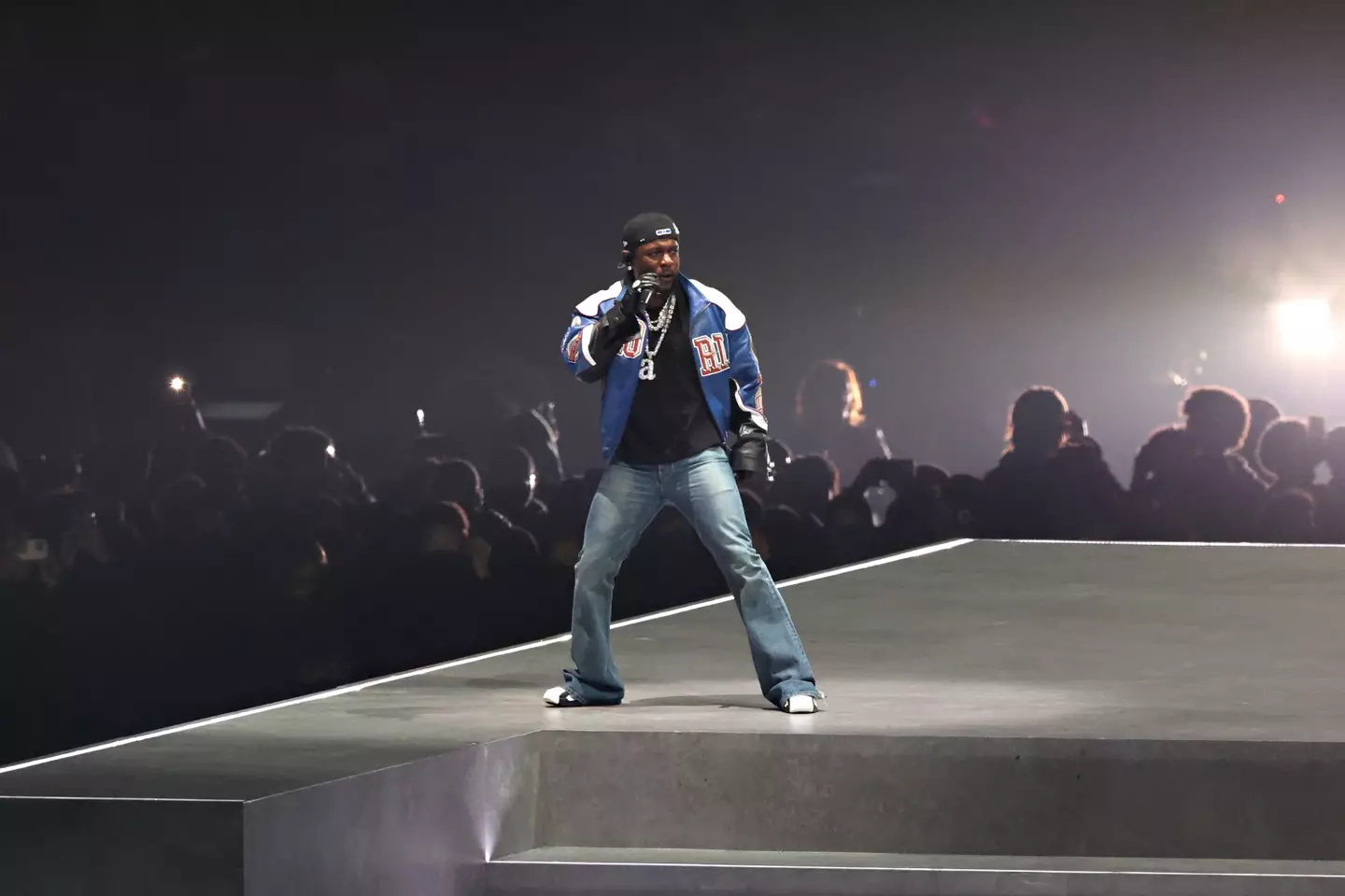 Kendrick Lamar performed at Super Bowl LIX. Image credit: Getty