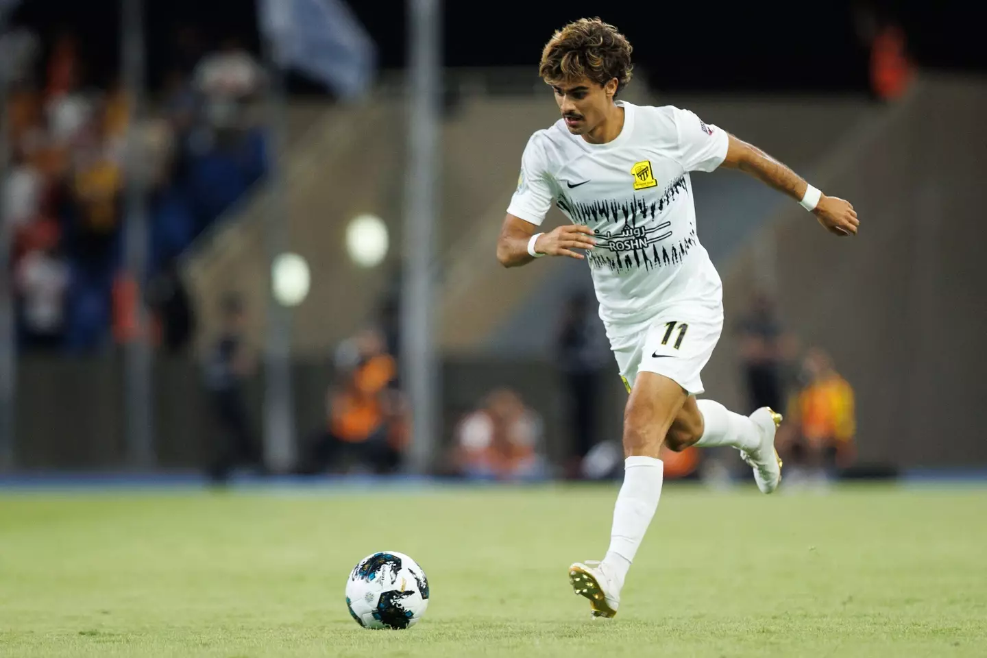 Jota in action for Al Ittihad. Image: Getty