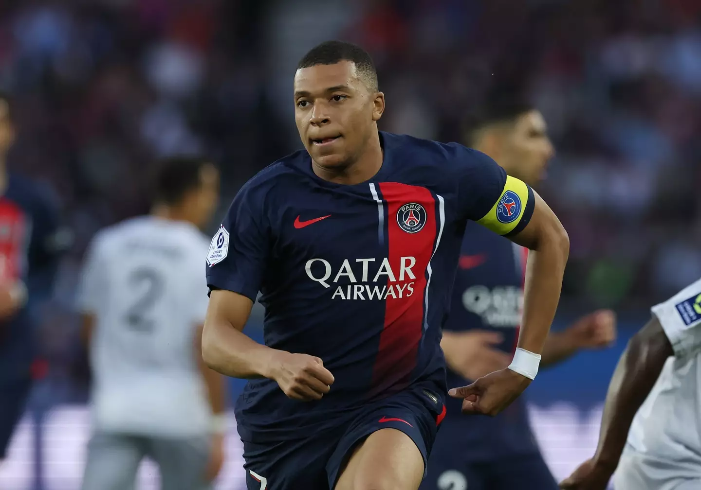 Kylian Mbappe in action for Paris Saint-Germain. Image: Alamy