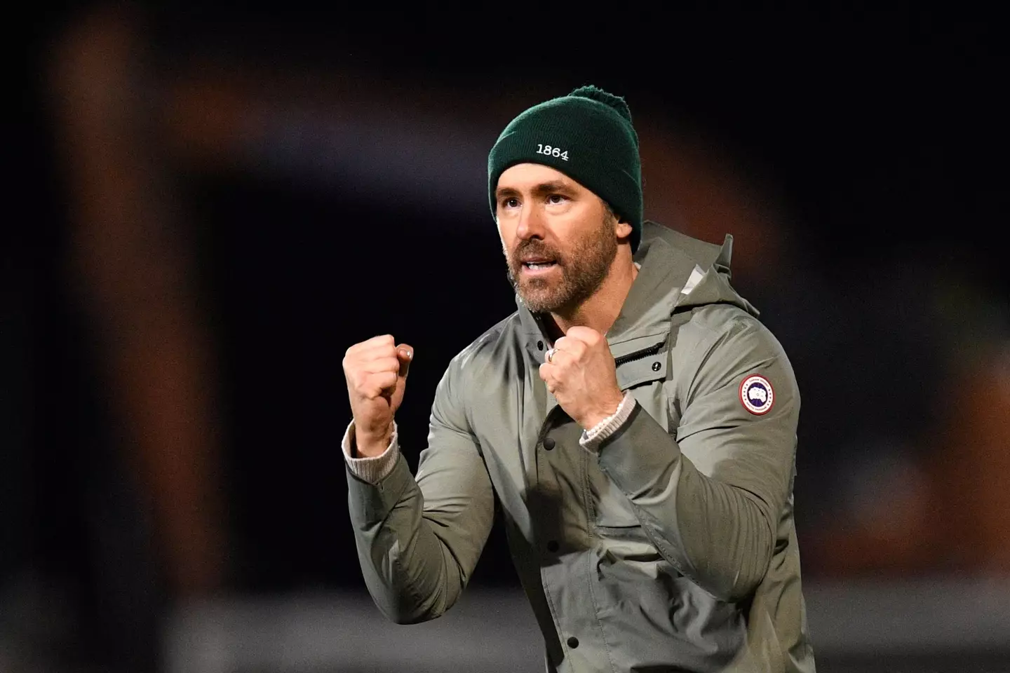 Ryan Reynolds celebrating at Wrexham- Getty