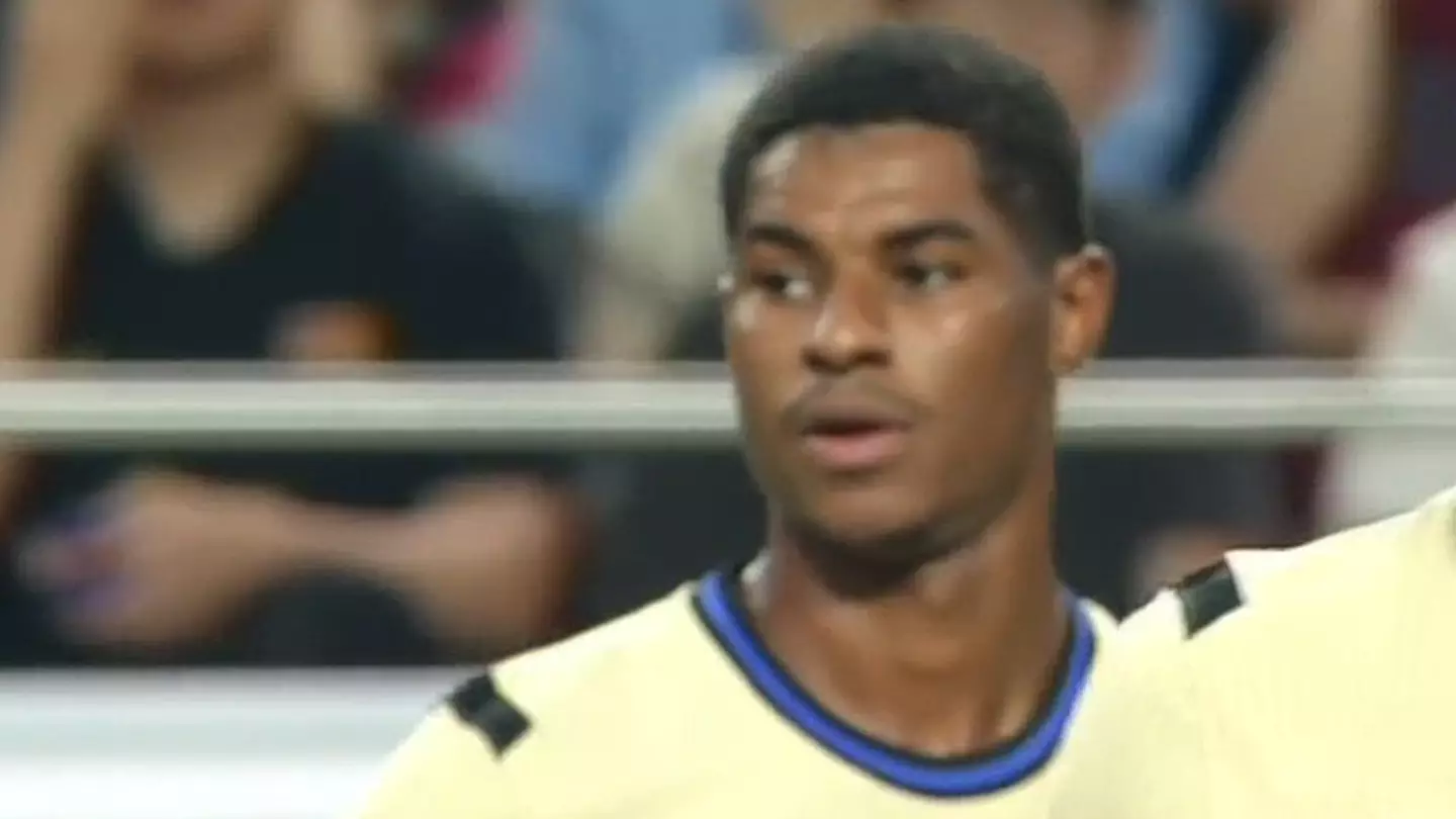 Barcelona fans spot two major differences with Marcus Rashford as he grabs first assist since Man Utd move