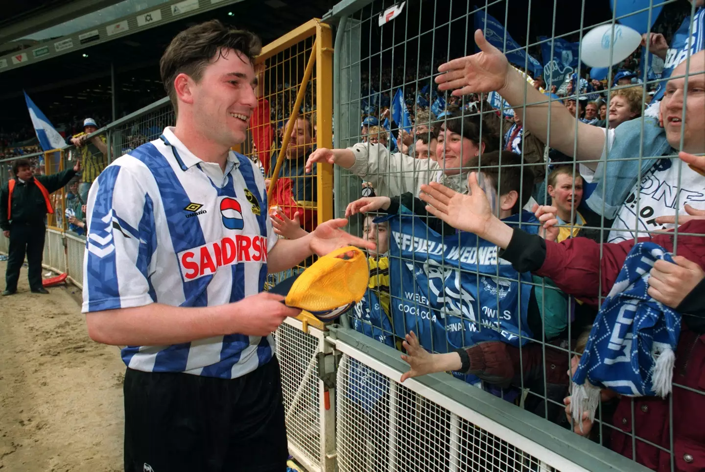 David Hirst never left Sheffield Wednesday for Man United (Mark Leech/Getty Images).