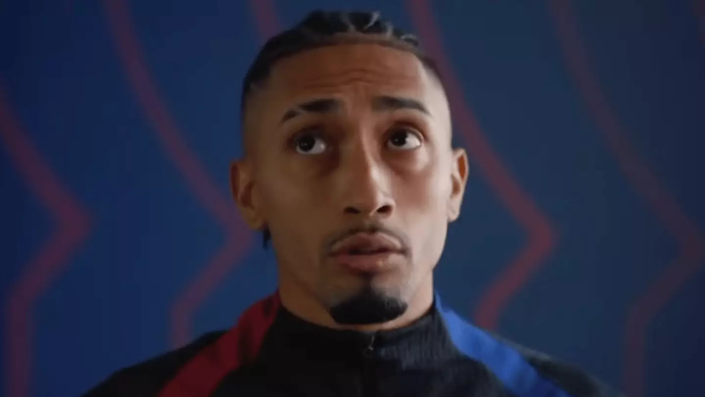 Raphinha didn't hesitate when naming the Premier League player who inspired him as a child