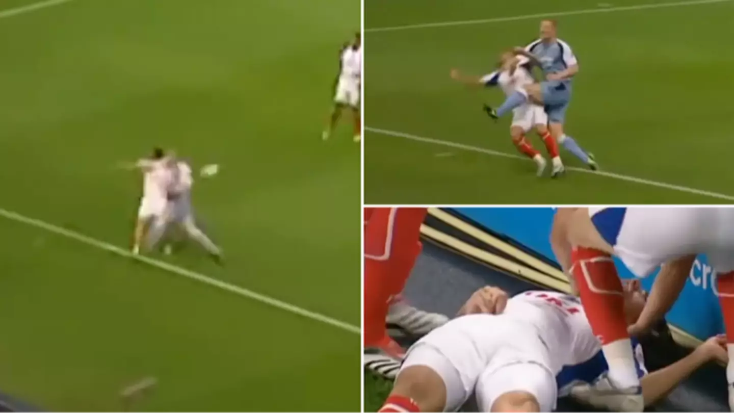 Man City player Ben Thatcher’s tackle was so bad even the police got involved
