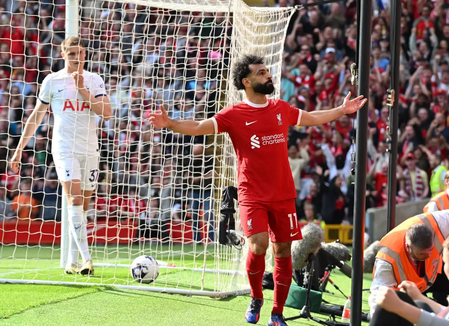 Mohamed Salah scored 18 Premier League goals this season as Liverpool finished in third. (Image: Getty)