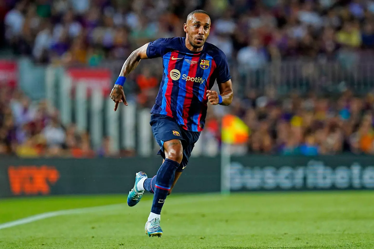 Aubameyang is Chelsea's priority centre forward target. (Image