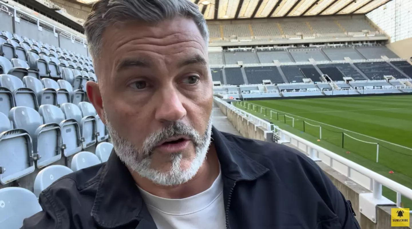 Keith Downie suggested Liverpool held a late interest in Wissa / Photo via Downie's official YouTube channel