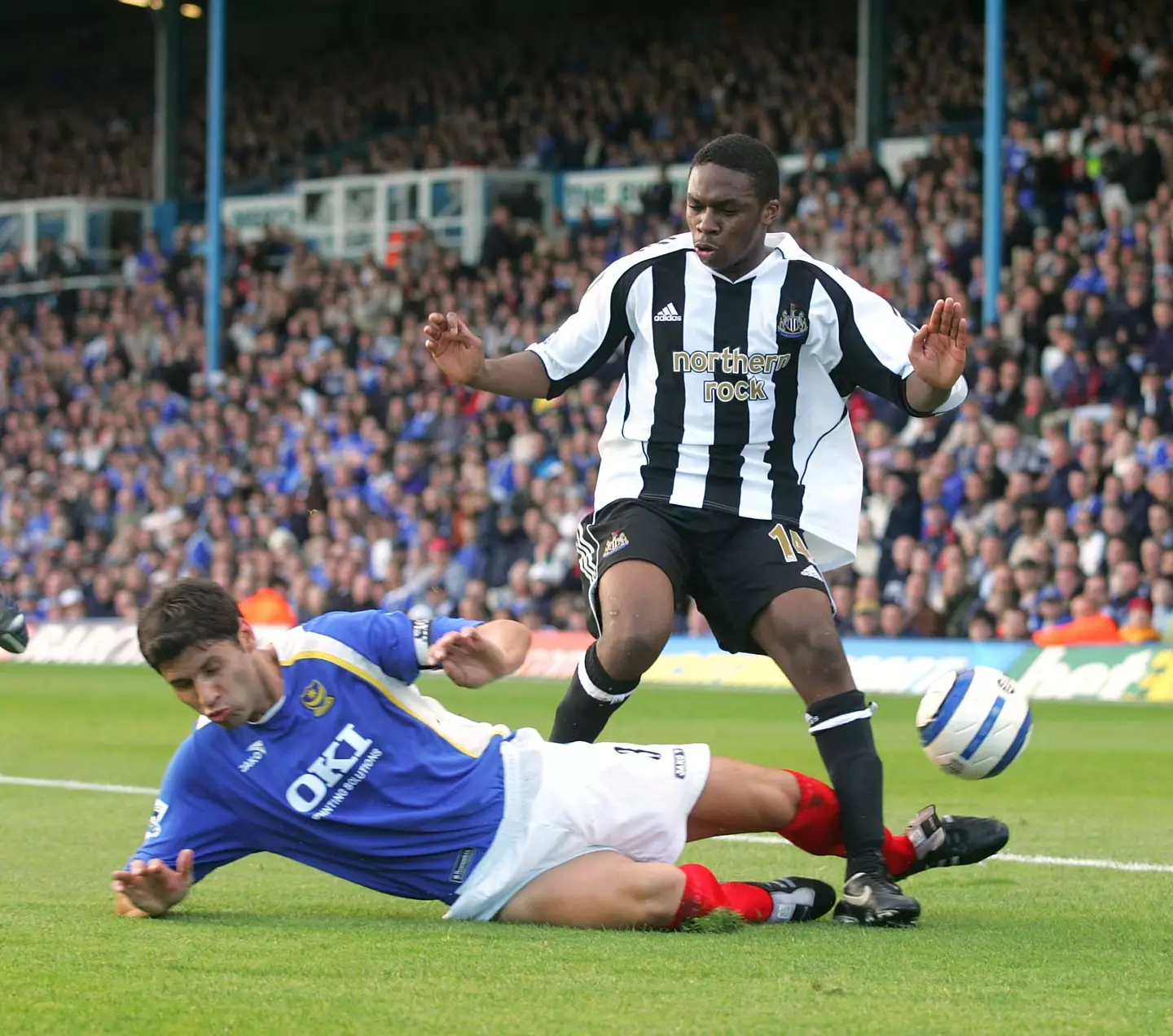 Kinnear would accuse N'Zogbia of trying to engineer a move away from Newcastle. Image credit: Getty