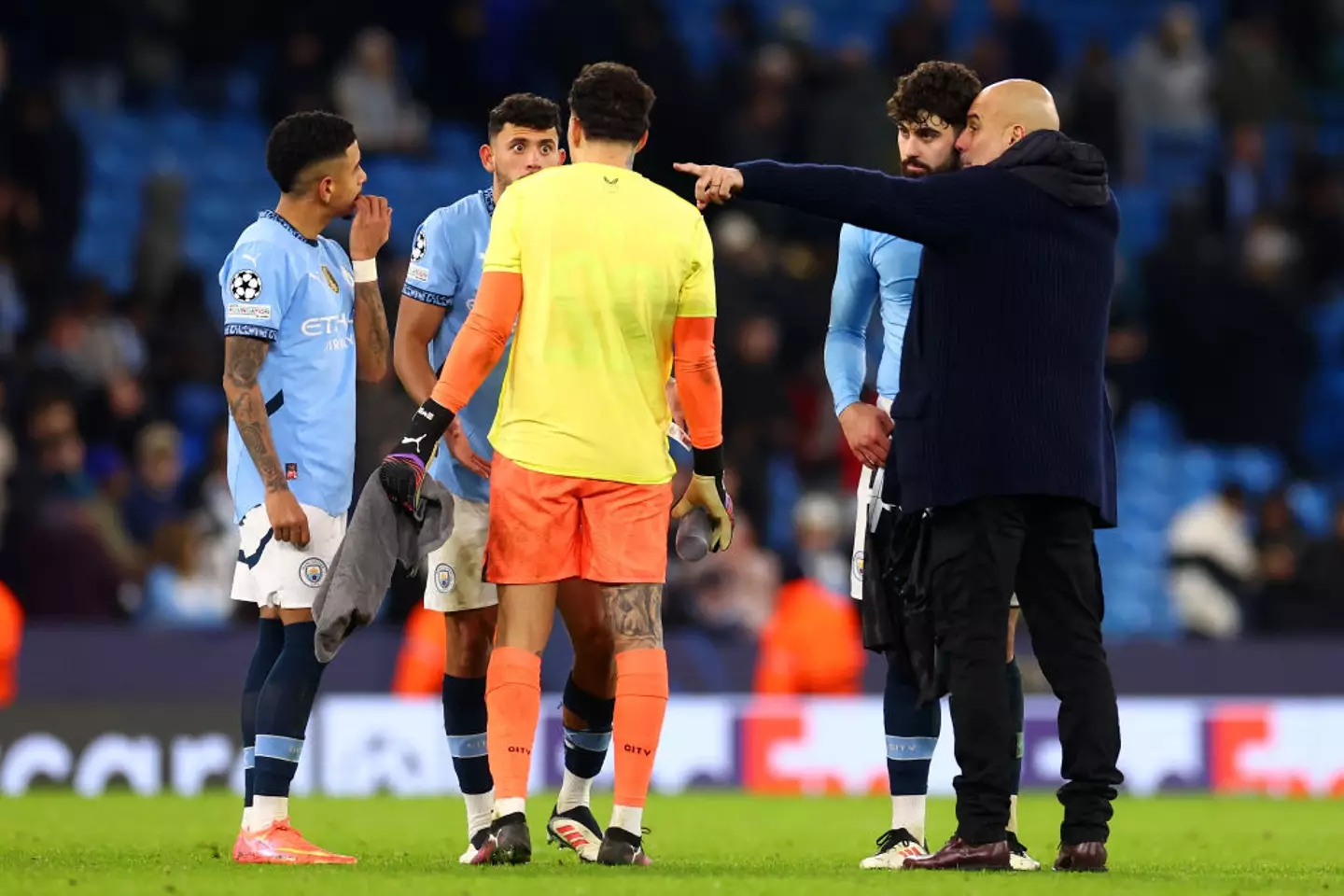Manchester City could face a tough Champions League draw (Credit:Getty)