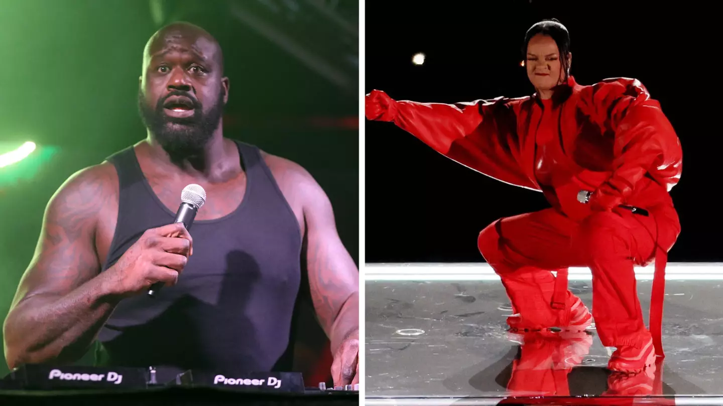 Shaq tells Rihanna's Super Bowl critics to 'shut the f**k up'