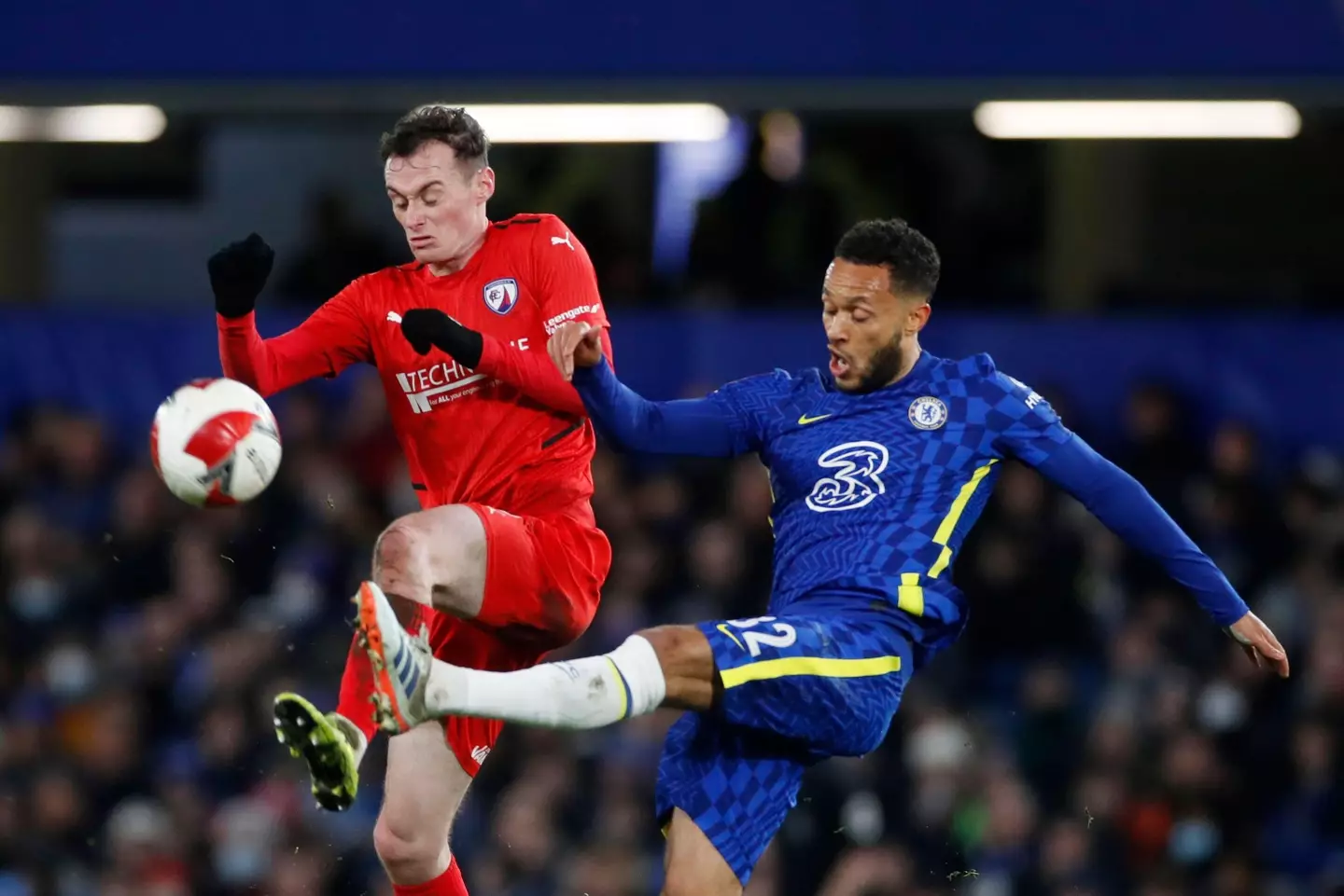 Baker played against Chesterfield recently. Image: PA Images