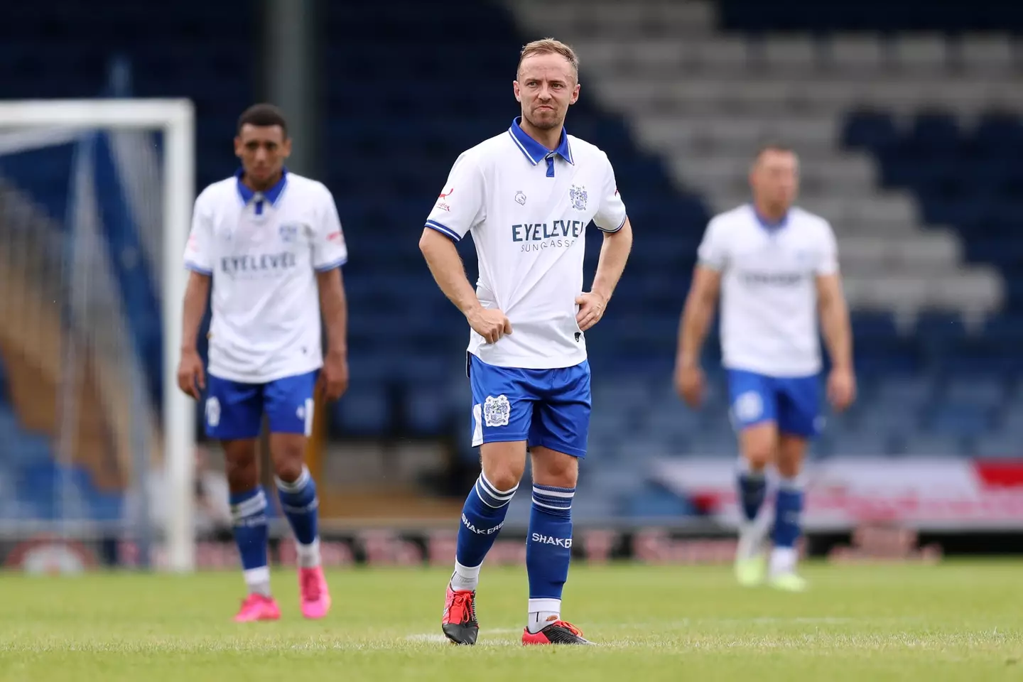 Andy Kellett's most recent club was Bury. Image: Getty