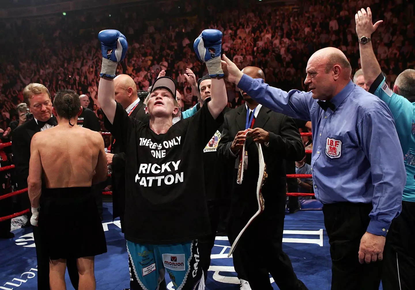 Ricky Hatton beat Kostya Tszyu in one of his crowning nights of his professional boxing career. Image: Getty