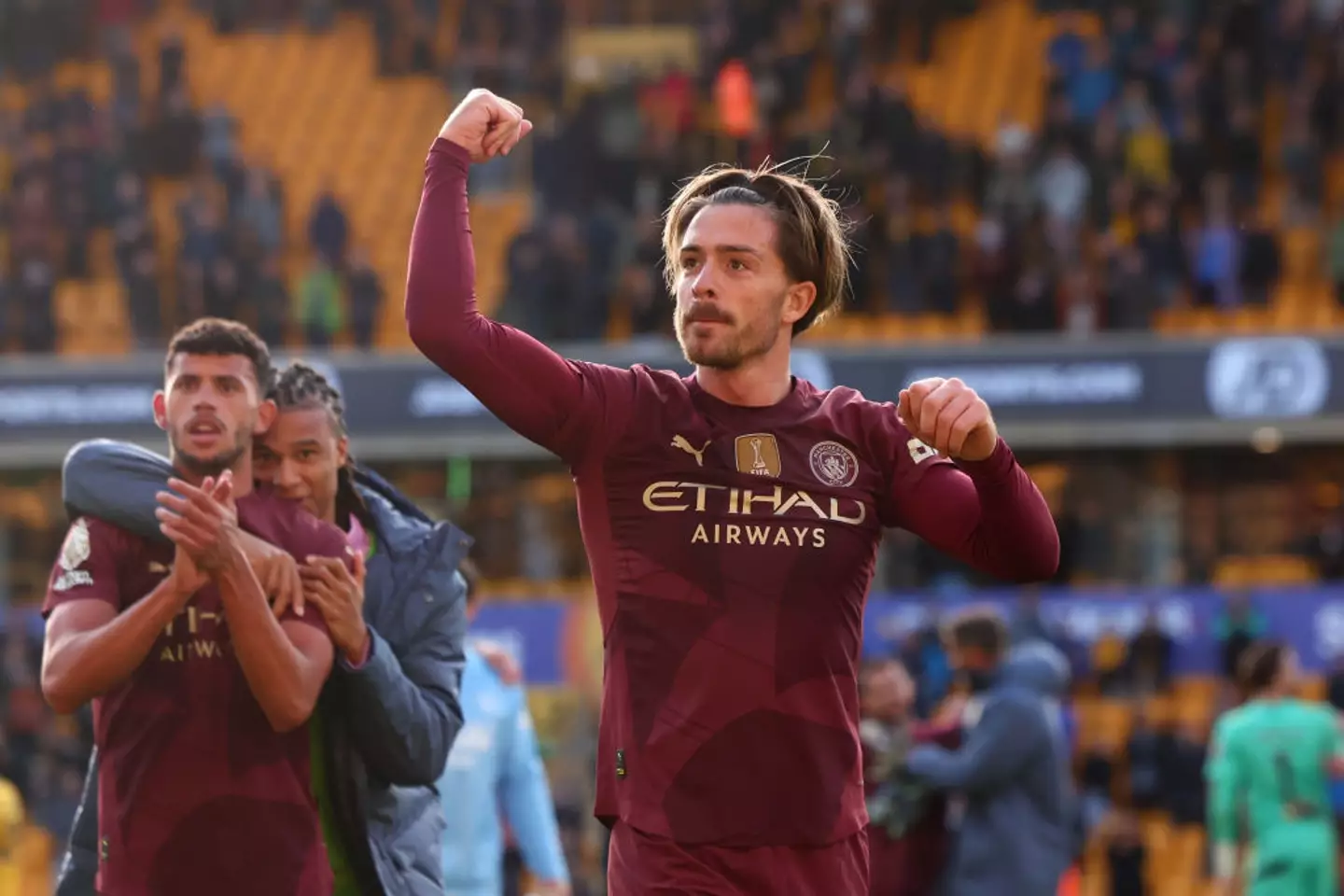 Jack Grealish has made 10 appearances for Premier League champions Manchester City this season. (Image: Getty)