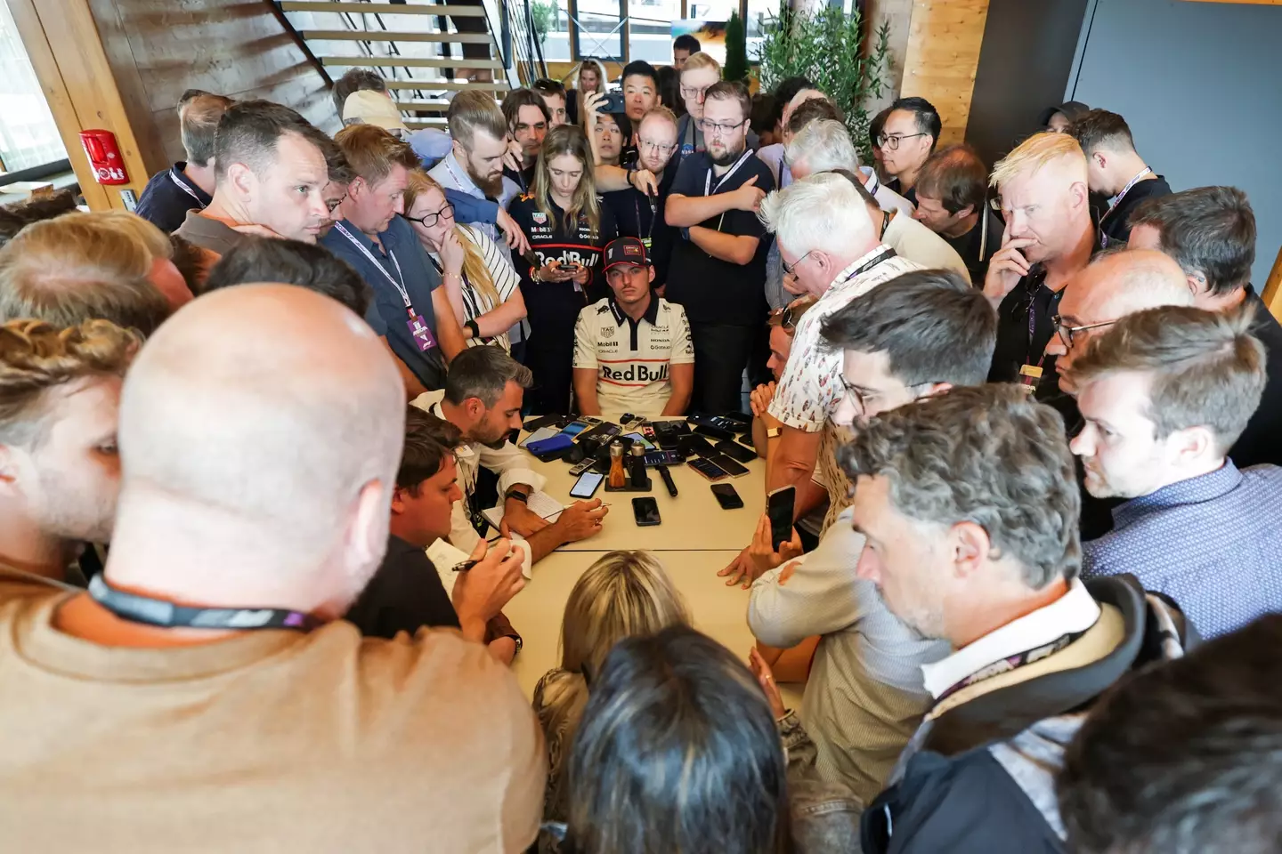 Speculation surrounds Max Verstappen's uncertain Red Bull future. (Image: Getty)