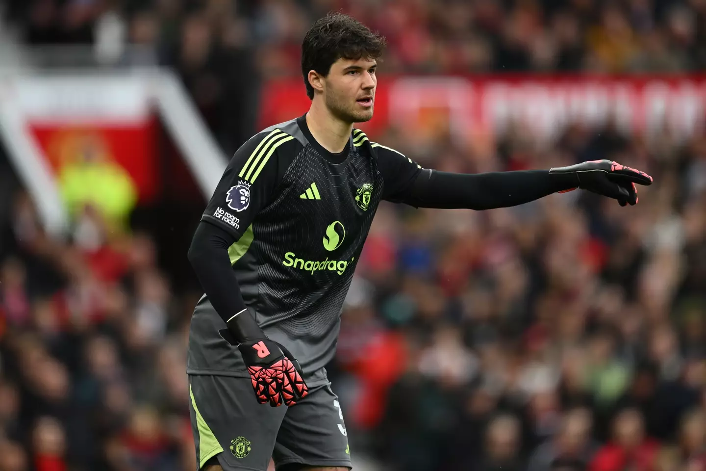 Senne Lammens made his debut on Saturday. Image: Getty