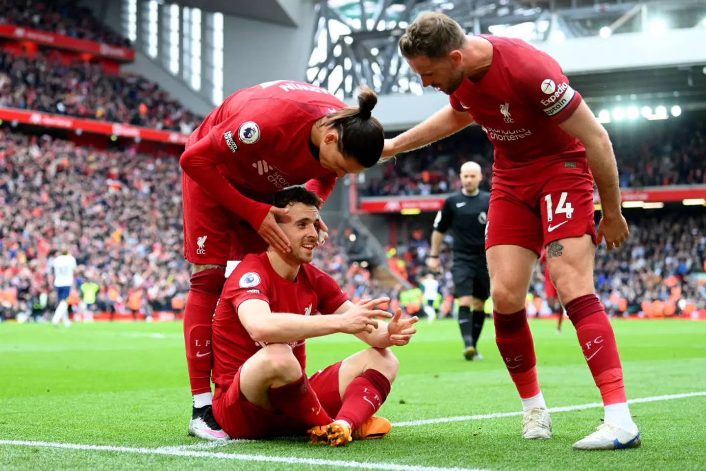 Diogo Jota has used Fifa goal celebrations in real life in the past. (Image: Getty)
