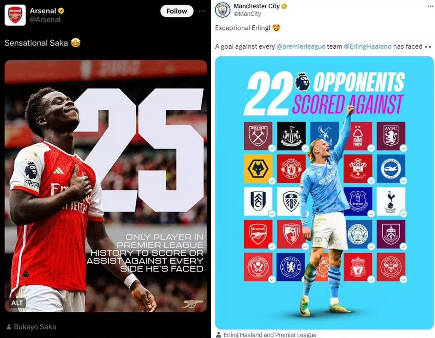 Arsenal's post was deleted (X)