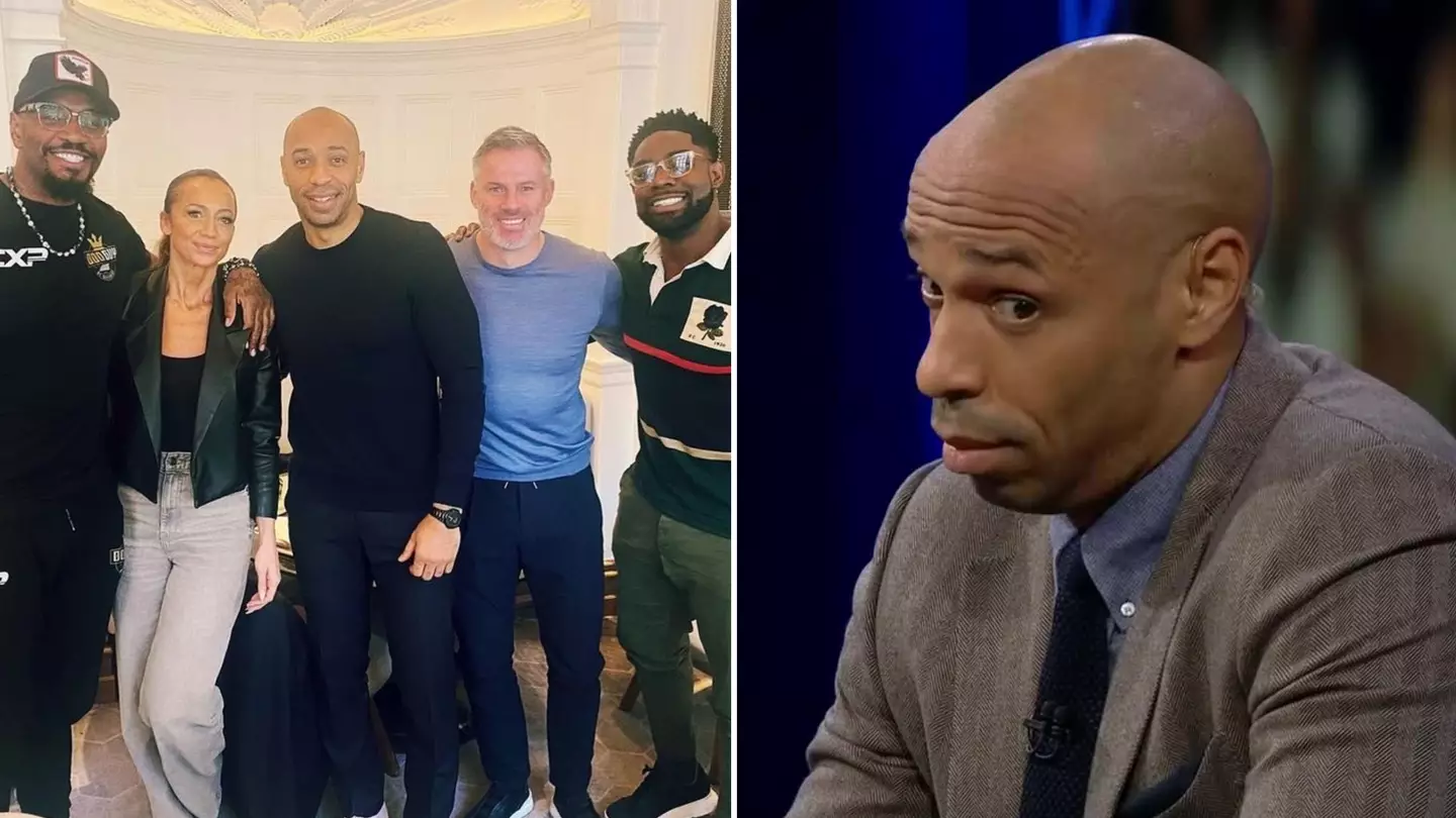 Fans spot detail in Malik Scott's Instagram post with Jamie Carragher and Thierry Henry after Kate Abdo saga
