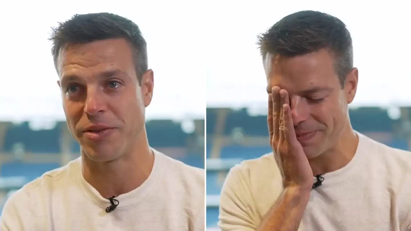 Cesar Azpilicueta breaks down in tears recording 'proper goodbye message' for Chelsea fans