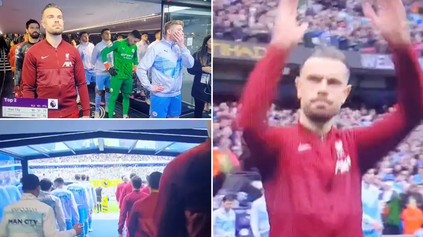 Peter Drury's Commentary As Liverpool And Man City Players Walk Out The Etihad Tunnel Is Art