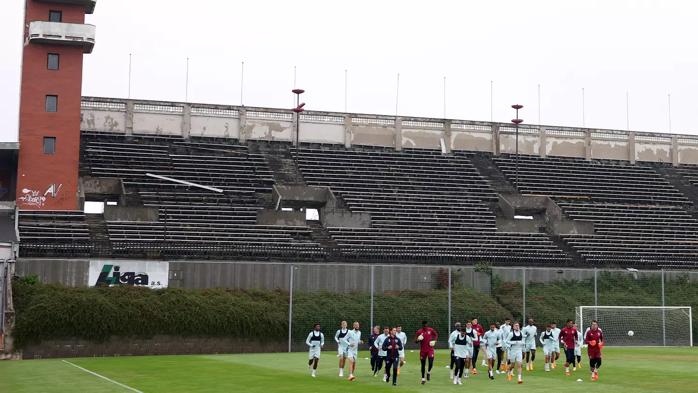 Abandoned 250,000 capacity stadium left to rot for years and no longer used for matches saw Premier League club train there in 2023