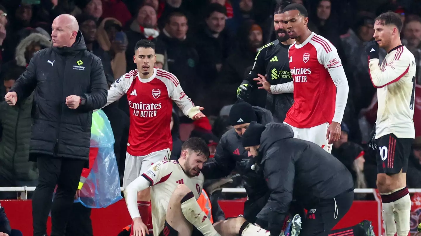 Fans Spot Moment During Gabriel Martinelli Incident That Wasn't Picked Up by Sky