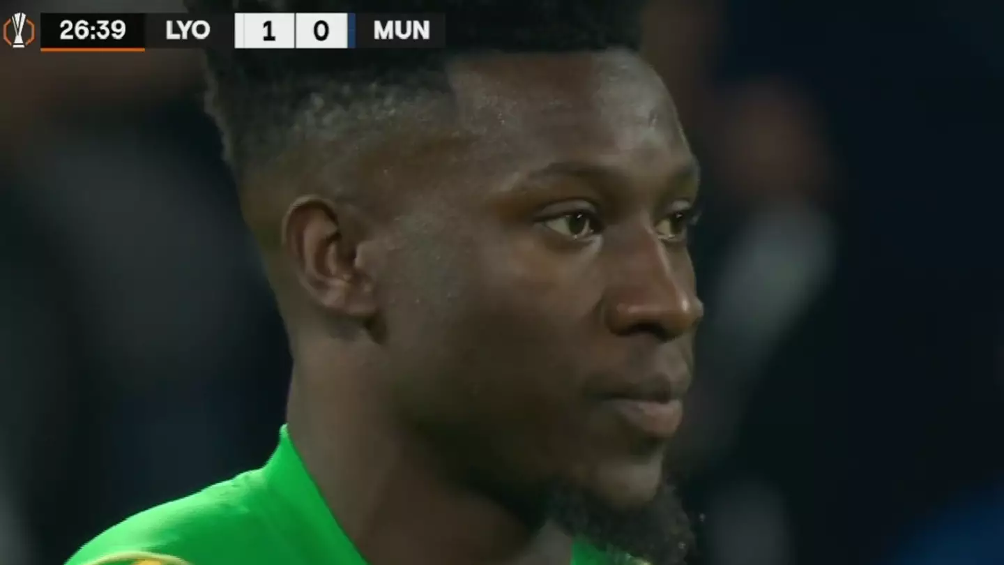Andre Onana produces howler vs Lyon as Nemanja Matic comments come back to haunt him after 30 minutes