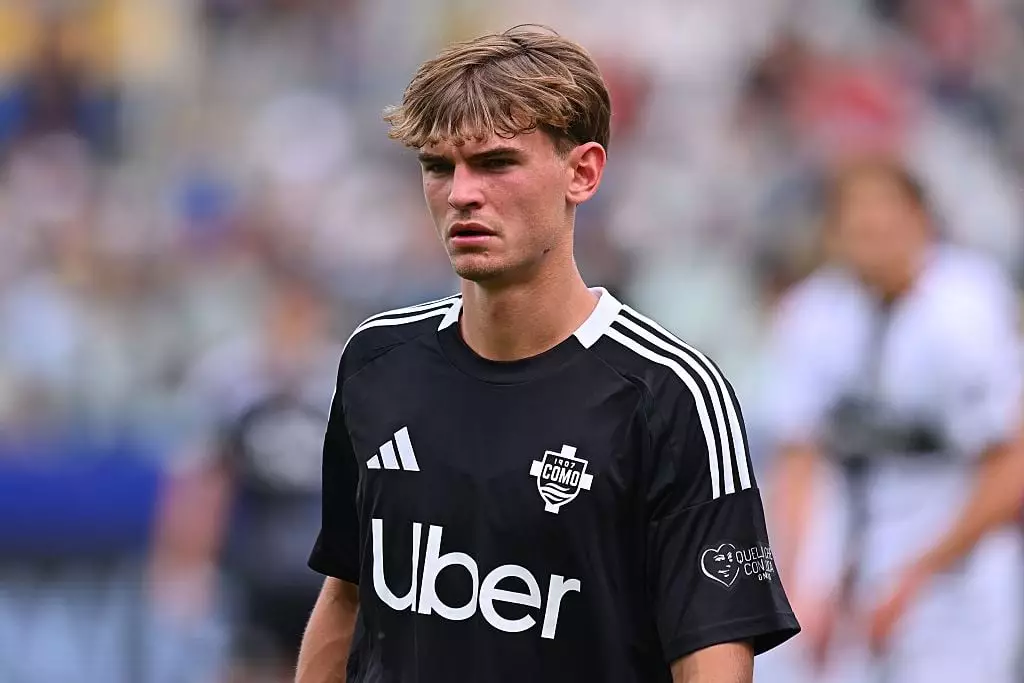 Nico Paz has impressed at Como this season. (Image: Getty)