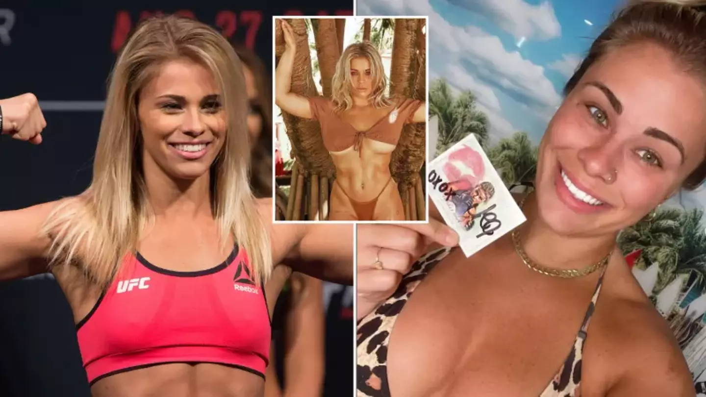 Former UFC fighter Paige VanZant sells first 'Kiss Card' for $13,000