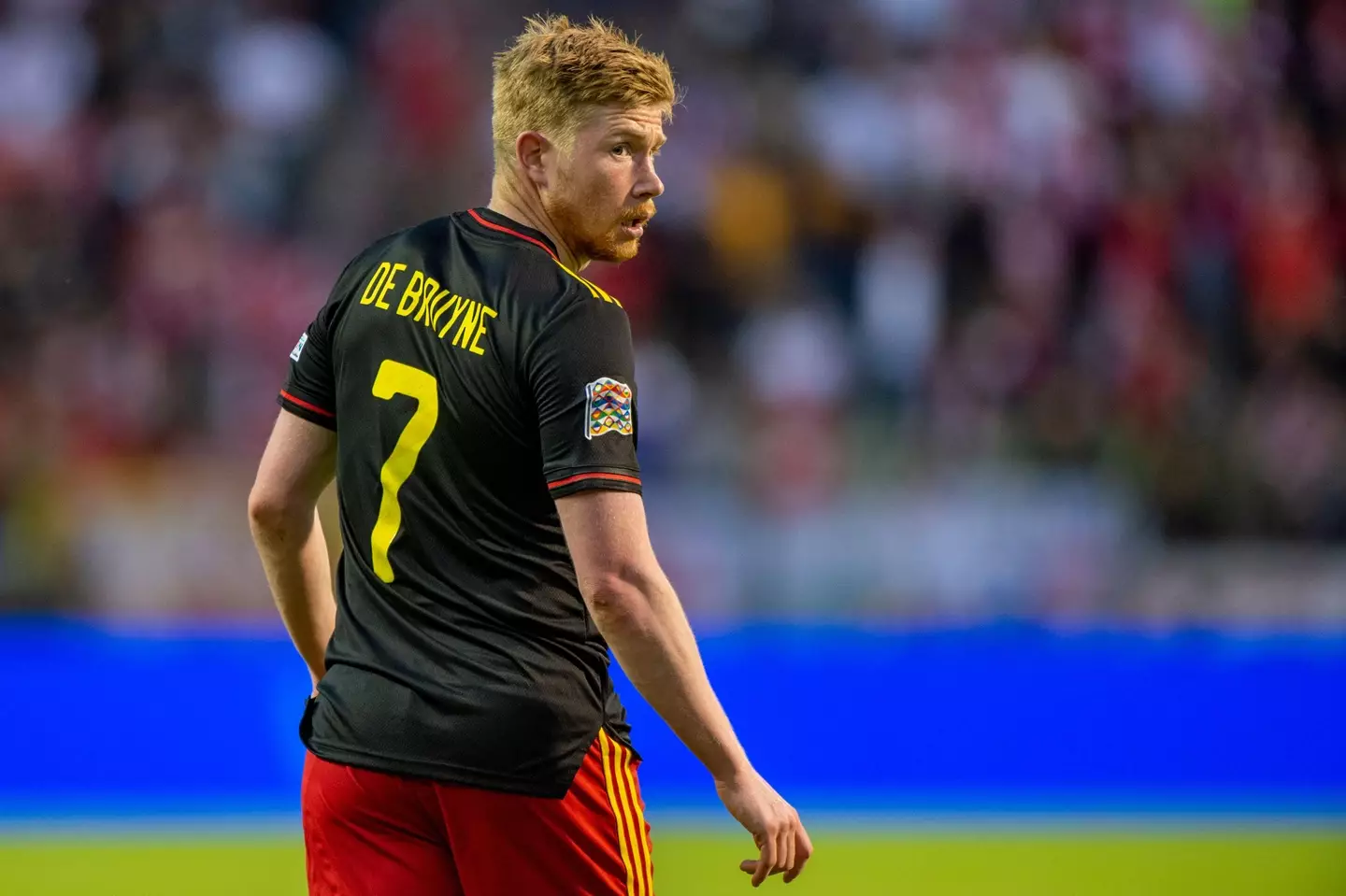 De Bruyne played 45 times for Manchester City this season. (Image