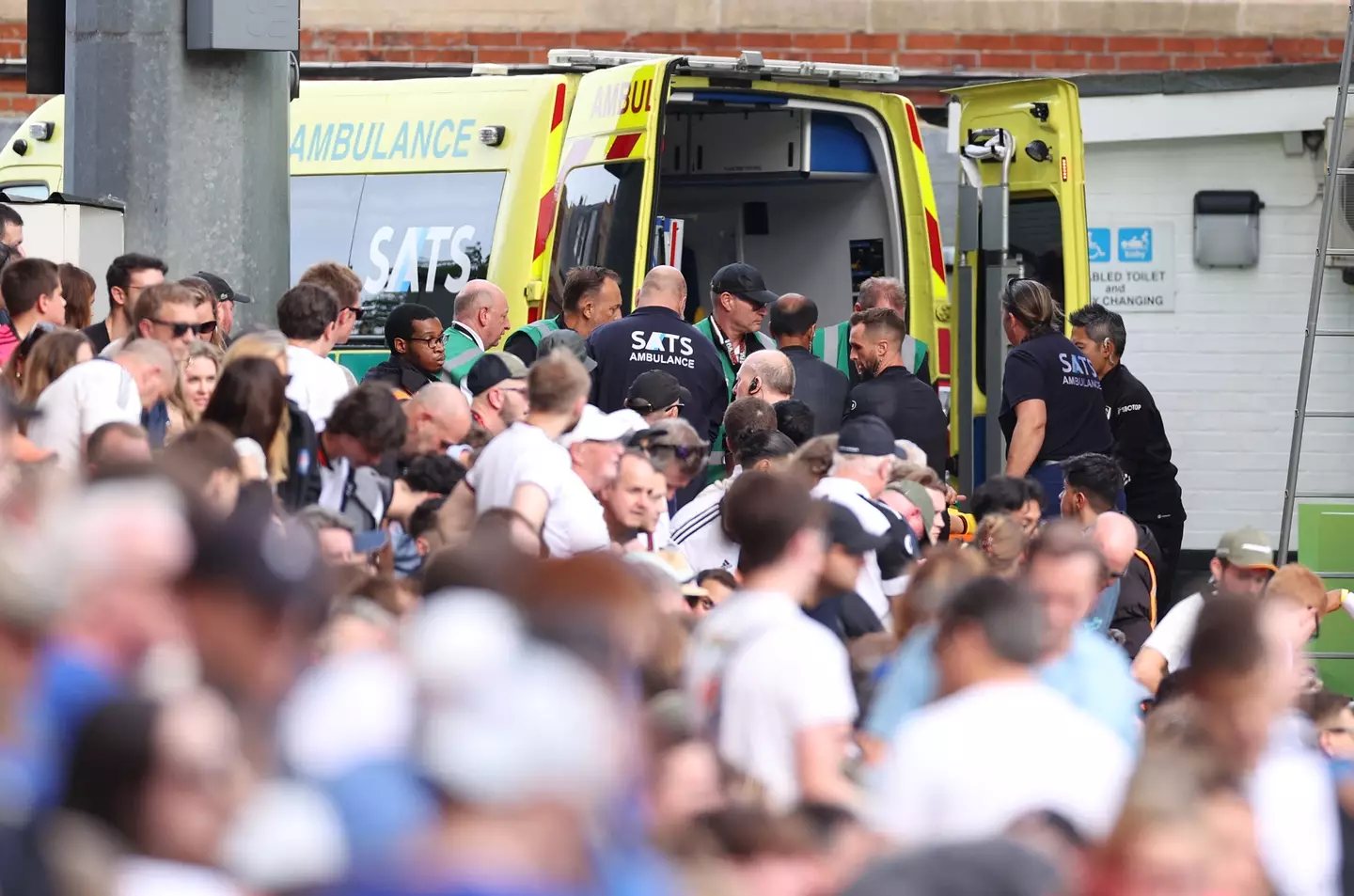 Chris Basham stretchered off after suffering horror injury vs Fulham (