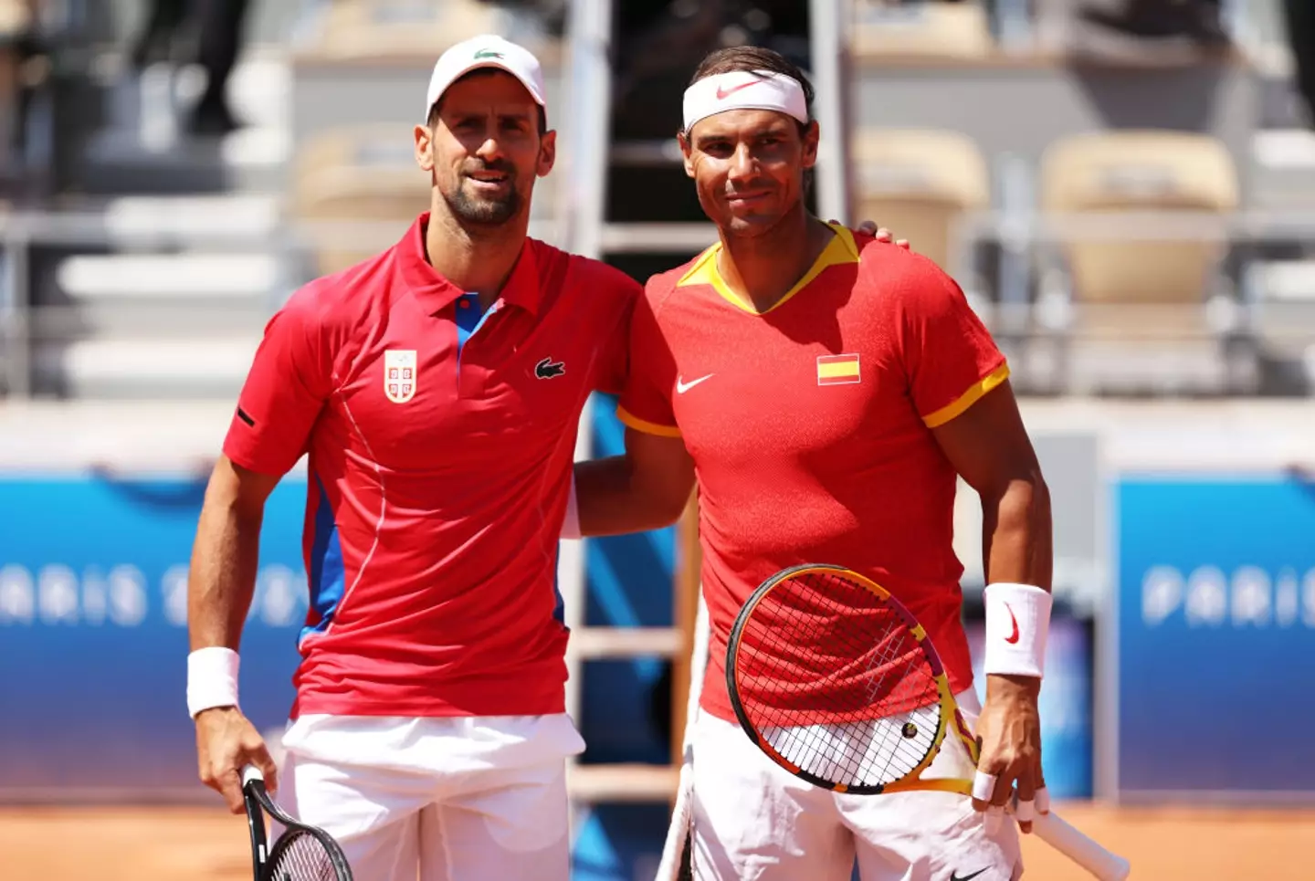 Rafael Nadal and Novak Djokovic face off at the 2024 Olympics -